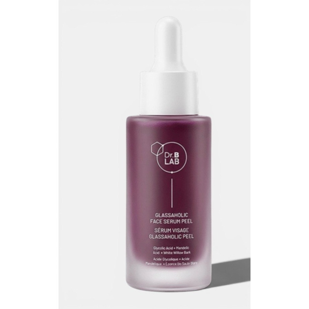 Dr Brandt Glassaholic Instant Glass Skin Serum Peel AHA BHA Treatment New
